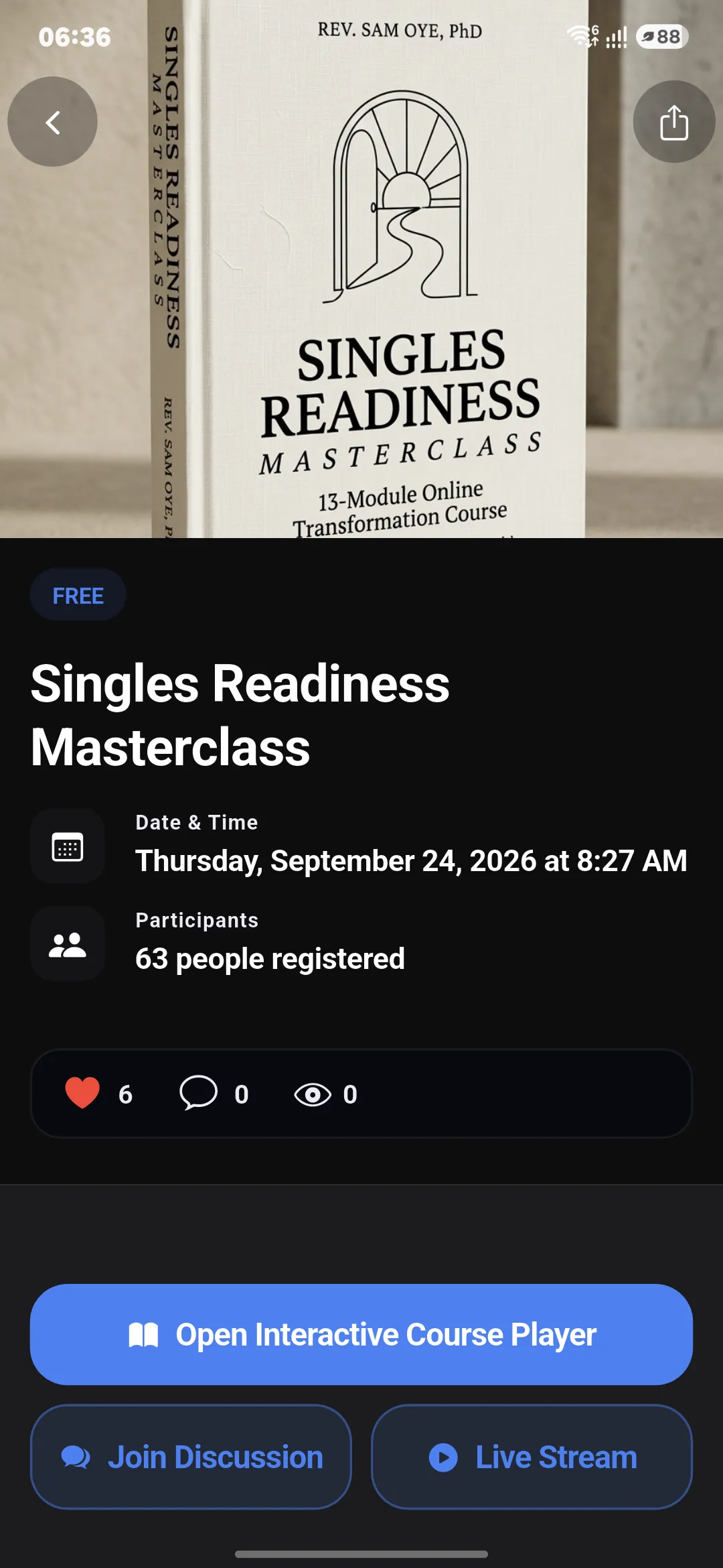 Masterclasses, Quizzes and Live Teaching